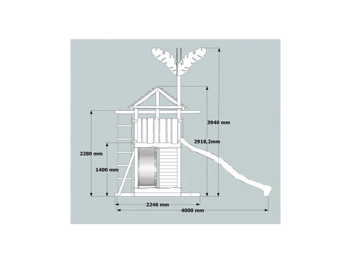 Dětské hřiště na zahradu Česká Manufaktura Čikita