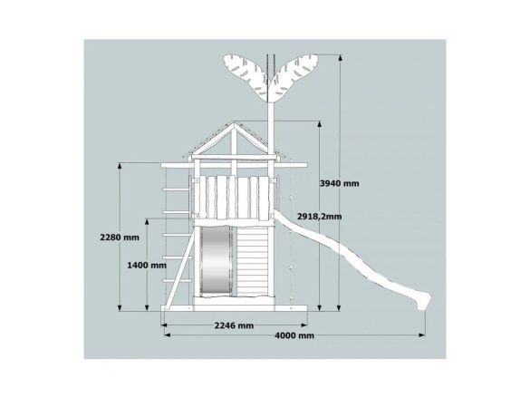 Dětské hřiště na zahradu Česká Manufaktura Čikita