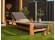 Zahradní lehátko Tuindeco Teak Sunlounger Danau
