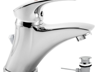 Csaptelepek –  Novaservis Umyvadlová baterie Metalia 57, chrom, stojánková, s výpustí,  57001,0