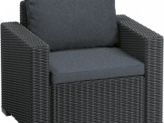 Keter Zahradní křesla  California Mix&Match Chair - 83 x 68 x 72 cm - 2ks - grafitová