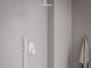 Ravak EL 061.10WV.O2 Podomítková baterie 2-cestná s tělesem, White Velvet