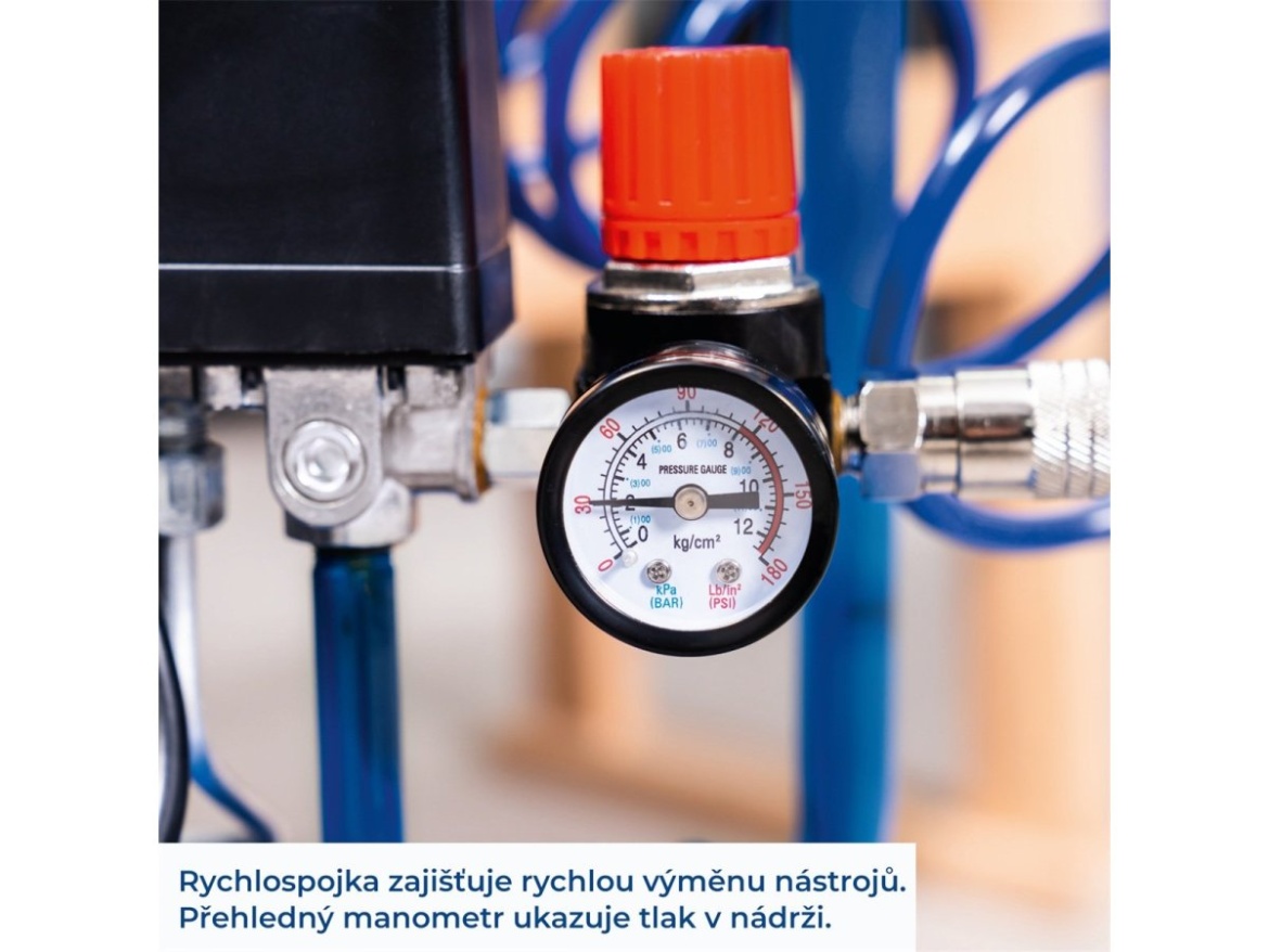 Bezolejový kompresor 24 l Scheppach HC 30 OX