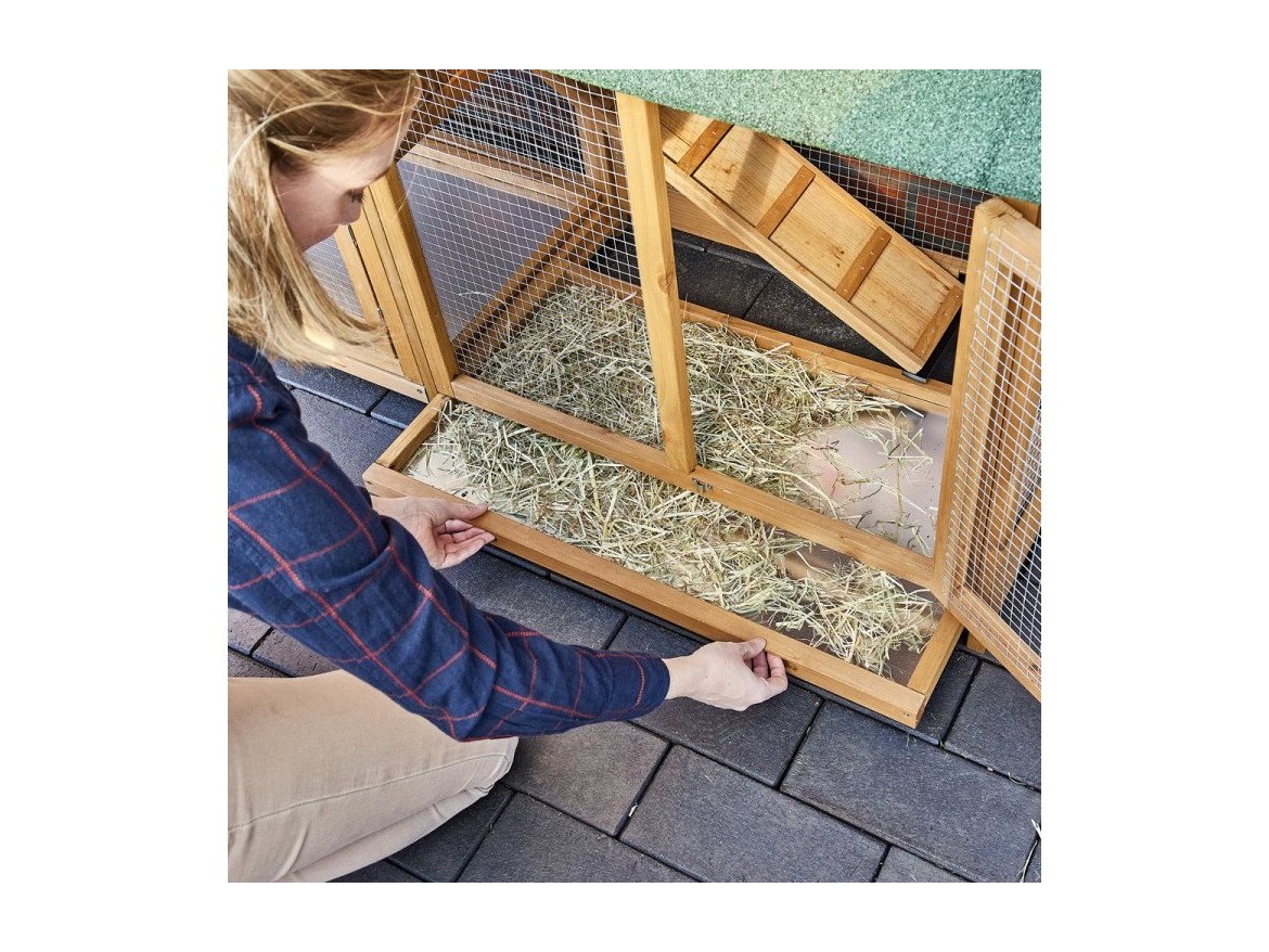 Dřevěná králíkárna Scobax Deny