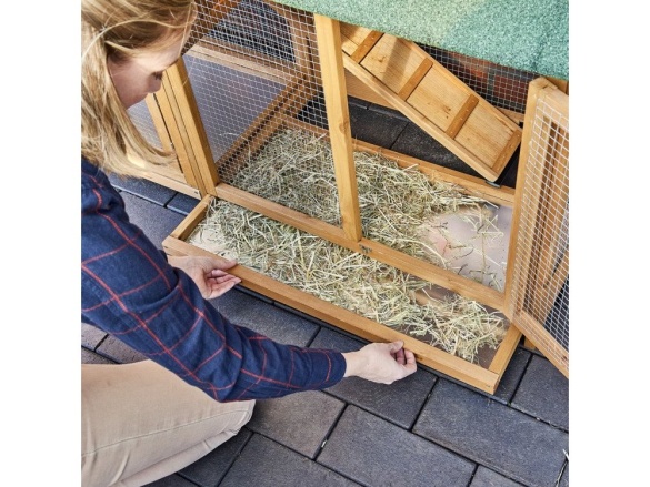 Dřevěná králíkárna Scobax Deny