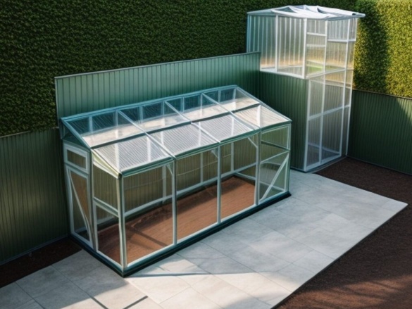 Skleník Weis A Skleník ke stěně