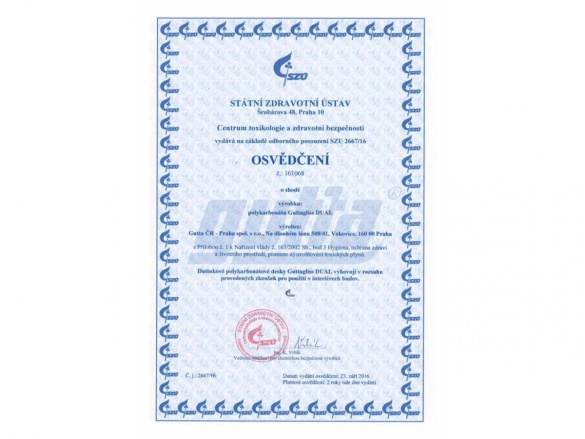 Skleník z polykarbonátu Gutta Gardentec Standard