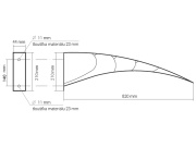 Vchodová stříška Gutta Valtellina