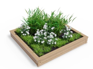 Fa –  Česká Manufaktura Variogrow čtverec 27,5 cm, 210 x 210 cm, bez nopové fólie, bez dna