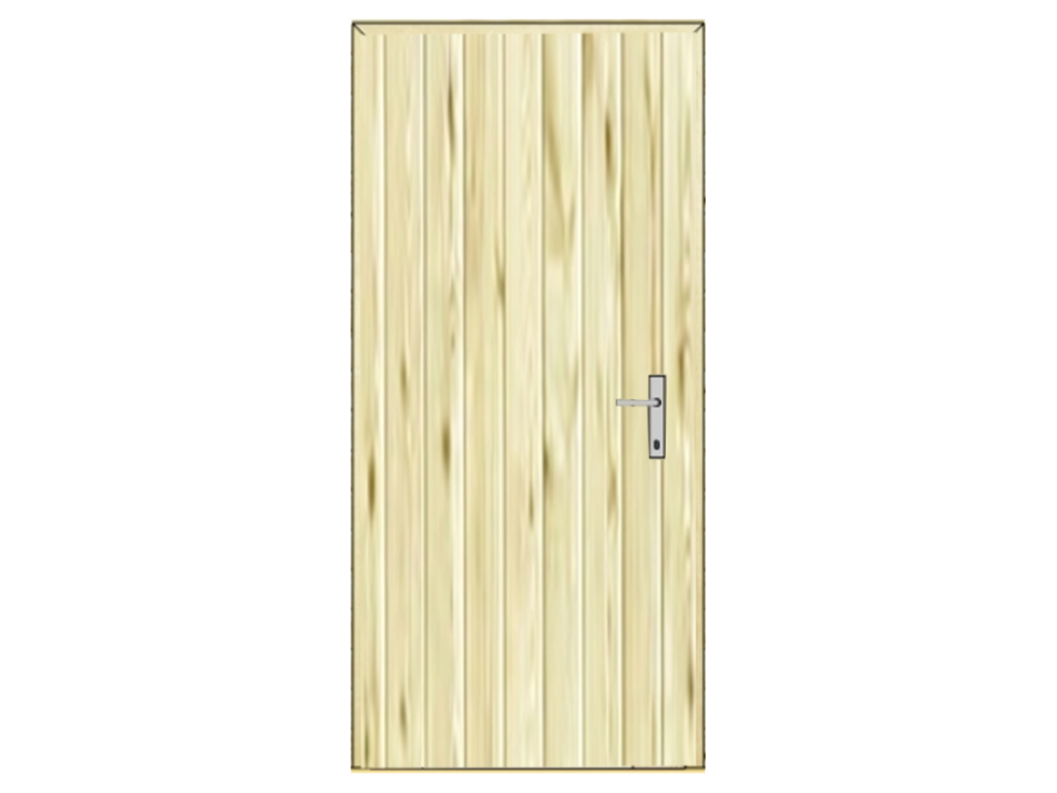 Dveře zahradního domku Bohemit