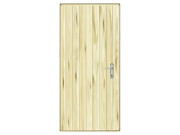 Dveře zahradního domku Bohemit