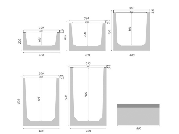 Žlab Bielbet Steadfast Lite-H