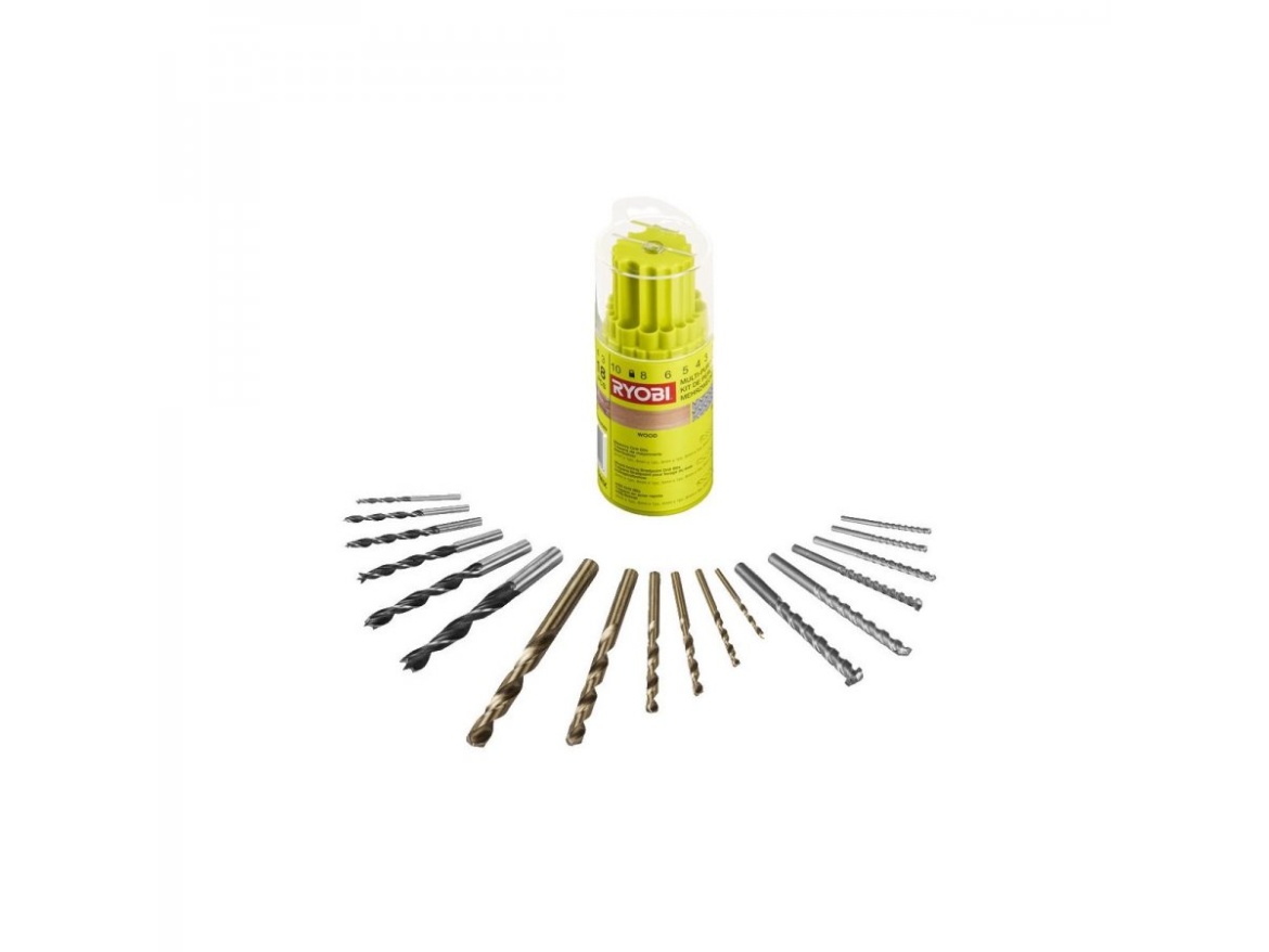 18ks sada multifunkčních vrtáků Ryobi RAK18DMIX