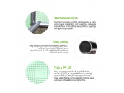 VespaGarden Zahradní fóliovník 2x3m VESPAGARDEN extra silný - 6m2 bílý