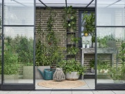 Skleník Halls Qube Lean-to