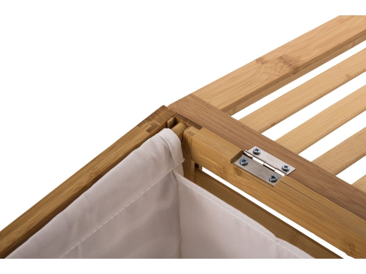 G21 Koš na prádlo  80 l, bambusový