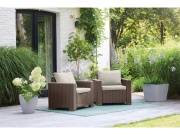 Keter Zahradní křeslo  California Chair - 83 x 68 x 72 cm - 2ks - cappuccino / písková