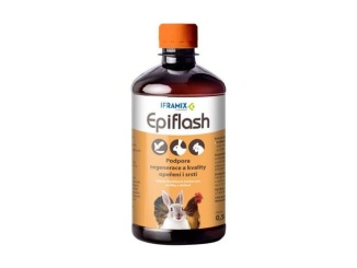 Baromfi – Scobax IFRAMIX - Epiflash - Regenerace kůže a srsti pro drůbež a králíky, 500 ml