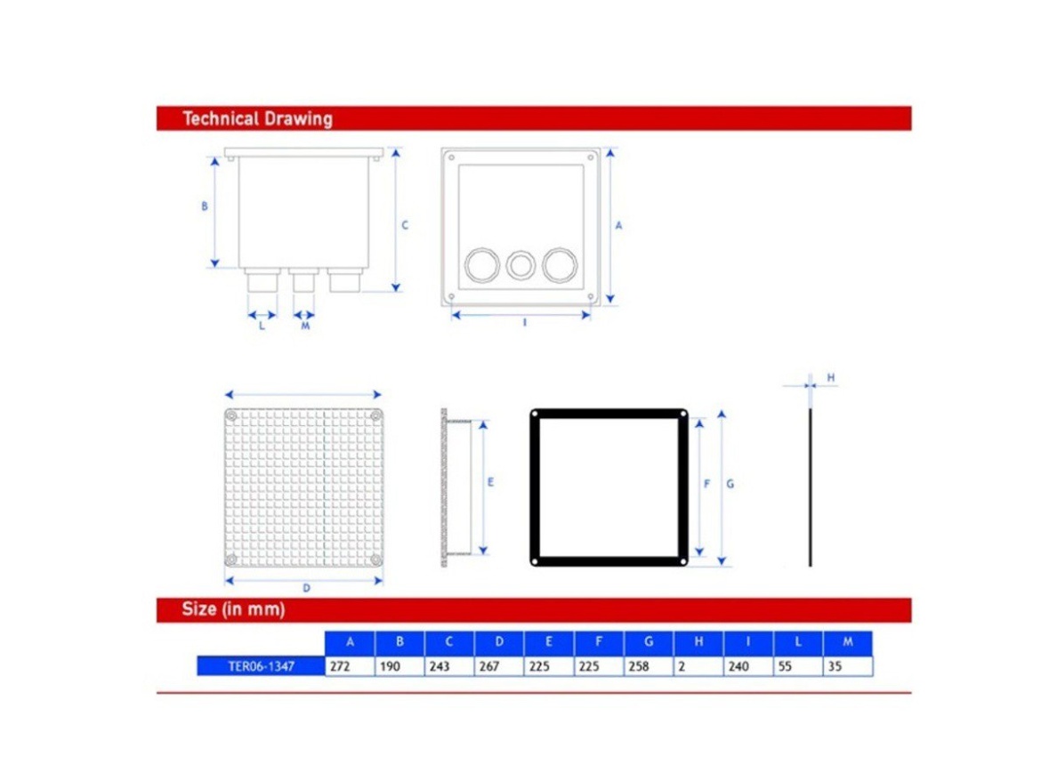 Revizní šachta Dakota Elektro