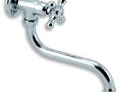 Novaservis Umyvadlová baterie Titania Retro II, chrom, nástěnná,  99107,0