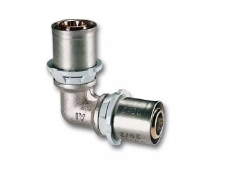 Barkácsbolt – IVAR CS Lisovací koleno 90° Press d 18, IVAR.PT 5710, 511018