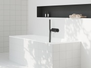 Ravak ES 065.10WV.O2.RB07D.+S Podomietková batéria 2-cestná pre R-box, so sprchovým setom, White Velvet