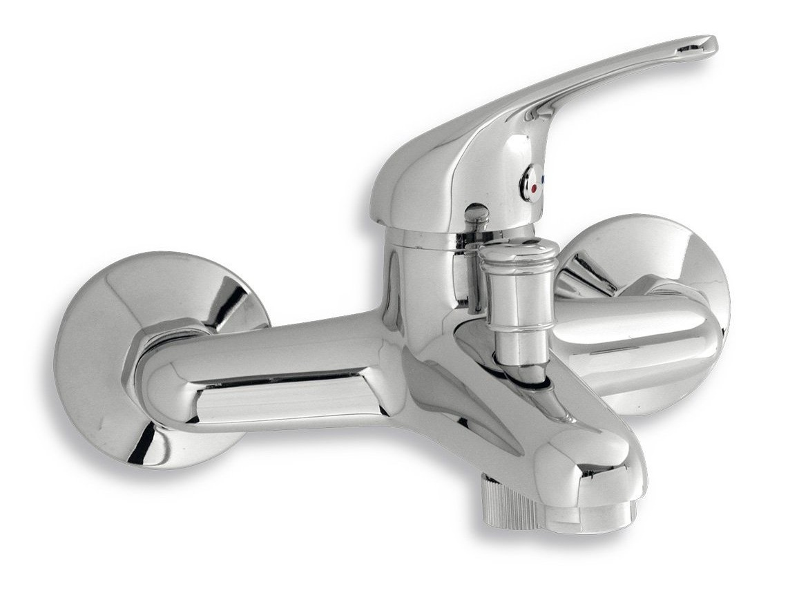 Novaservis Vanová baterie Titania Iris 150 mm, chrom, nástěnná, bez příslušenství,  92020/1,0