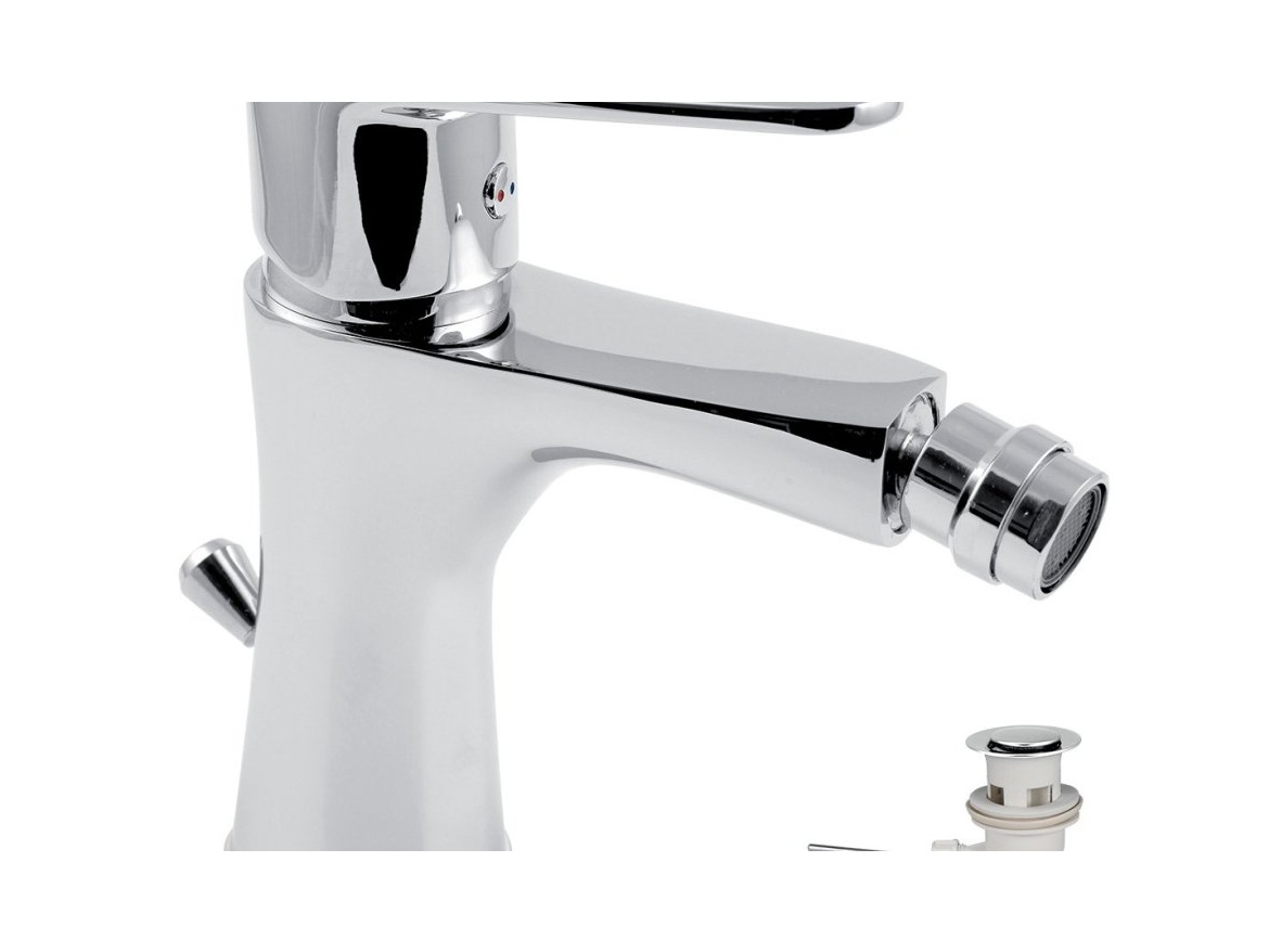 Novaservis Bidetová baterie Titania Fresh, chrom, stojánková, s výpustí,  96011,0