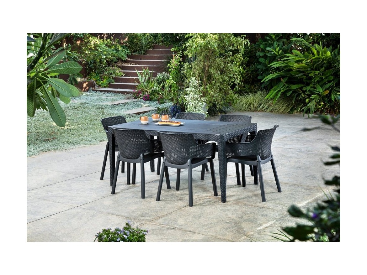 Keter Zahradní židle Keter EVA - 57,7 x 62,5 x 79 cm - grafit