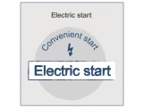 5500 W-os keretgenerátor AVR szabályozással és elektromos indítással Scheppach SG 7100x