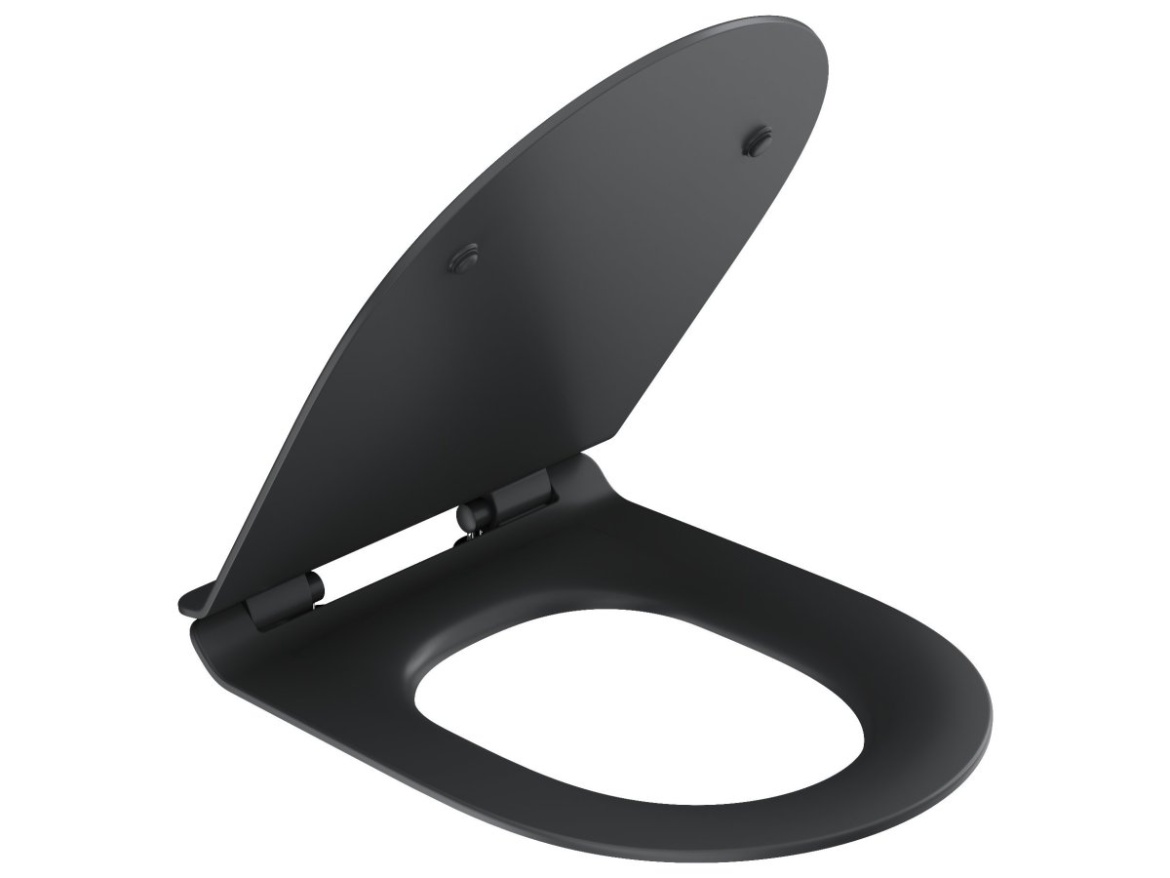 Ravak WC sedadlo Vita slim, čierna