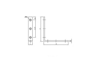 Rovnoramenný trámový úhelník Koelner D-MK