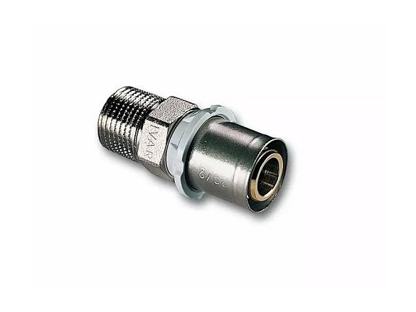 IVAR CS Lisovací přechodka Press d 18 × 3/4", vnější závit, IVAR.PT 5608, 510043