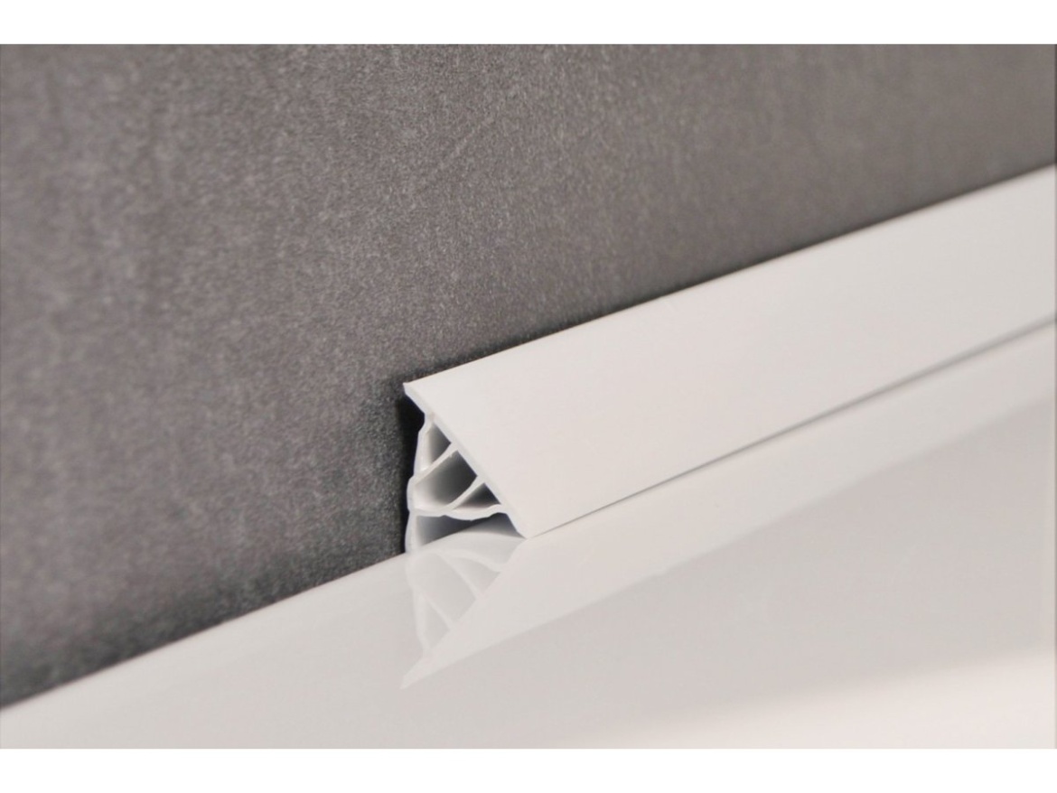 Ravak Sada pro krycí lištu 1,1, bílá