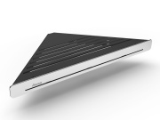 Ravak Polička Slim C, satin/chrom