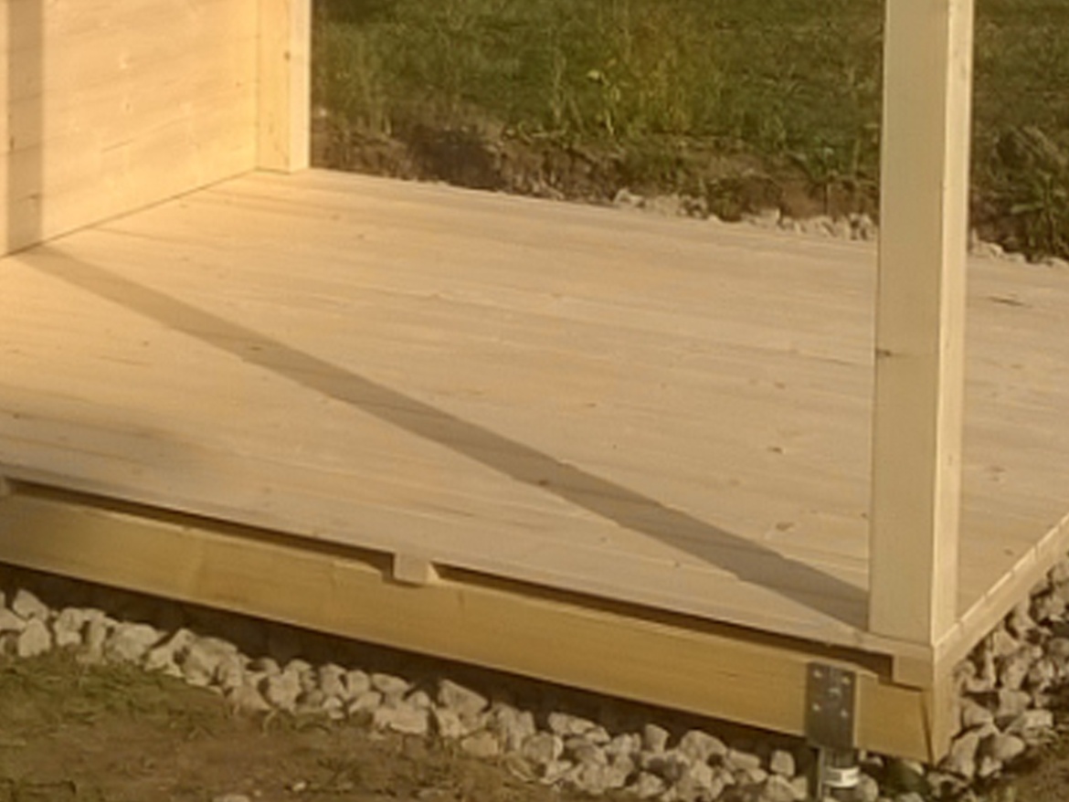 Přístřešek - zemní vruty Bohemit