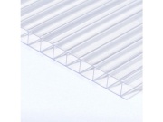 Lexan Polykarbonátová komůrková deska 10 MM ČIRÁ, 2 stěny