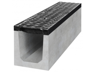 Covernit – Covernit Spádový betonový žlab D400 s litinovou mříží