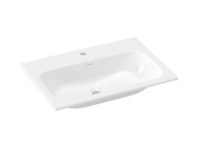 Ravak Umyvadlo Chrome Slim 70 keramické, s otvorem pro baterii, s přepadem, bílá