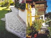 Zahradní (přírodní kámen) Klinker chodník Plastermacher