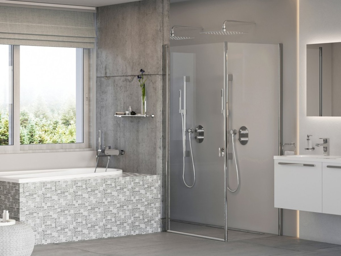 Ravak 982.02CR Hlavová sprcha, 400x400 mm, chrom