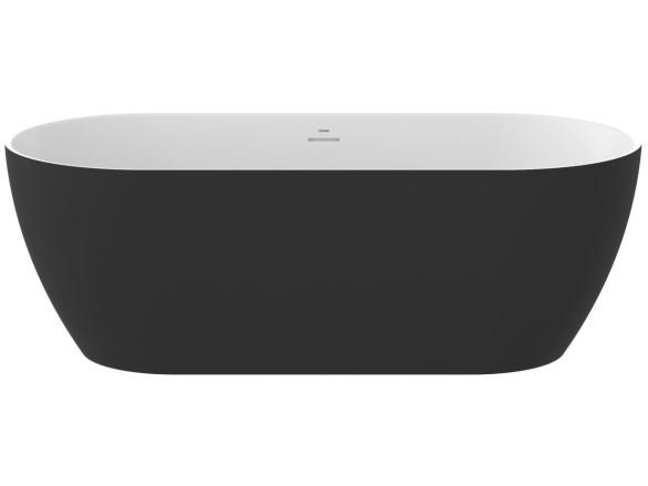 Ravak Vana Freedom O Tec 170x77 volně stojící, bílá, krytka odtoku chrom