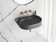 Ravak Umývadlo Yard 60, bez otvoru pre batériu, bez prepadu, biela