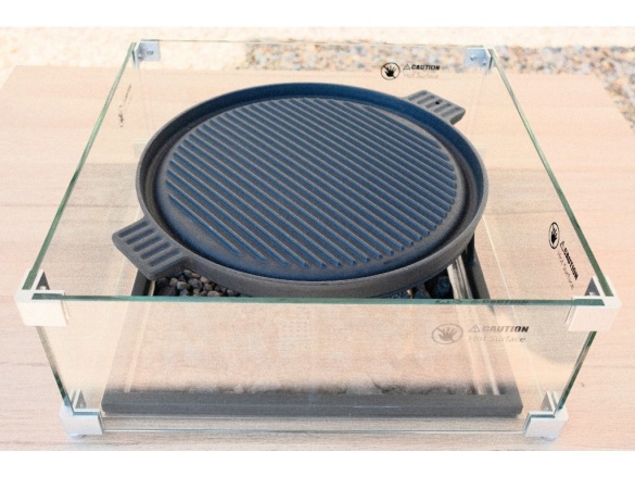 Litinová pánev s podstavcem PG