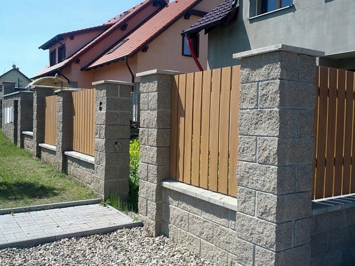 WPC drážkovaná plotovka Gutta Guttafence 3D