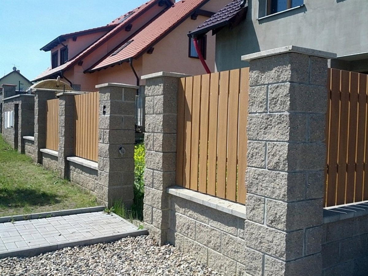 WPC drážkovaná plotovka Gutta Guttafence 3D