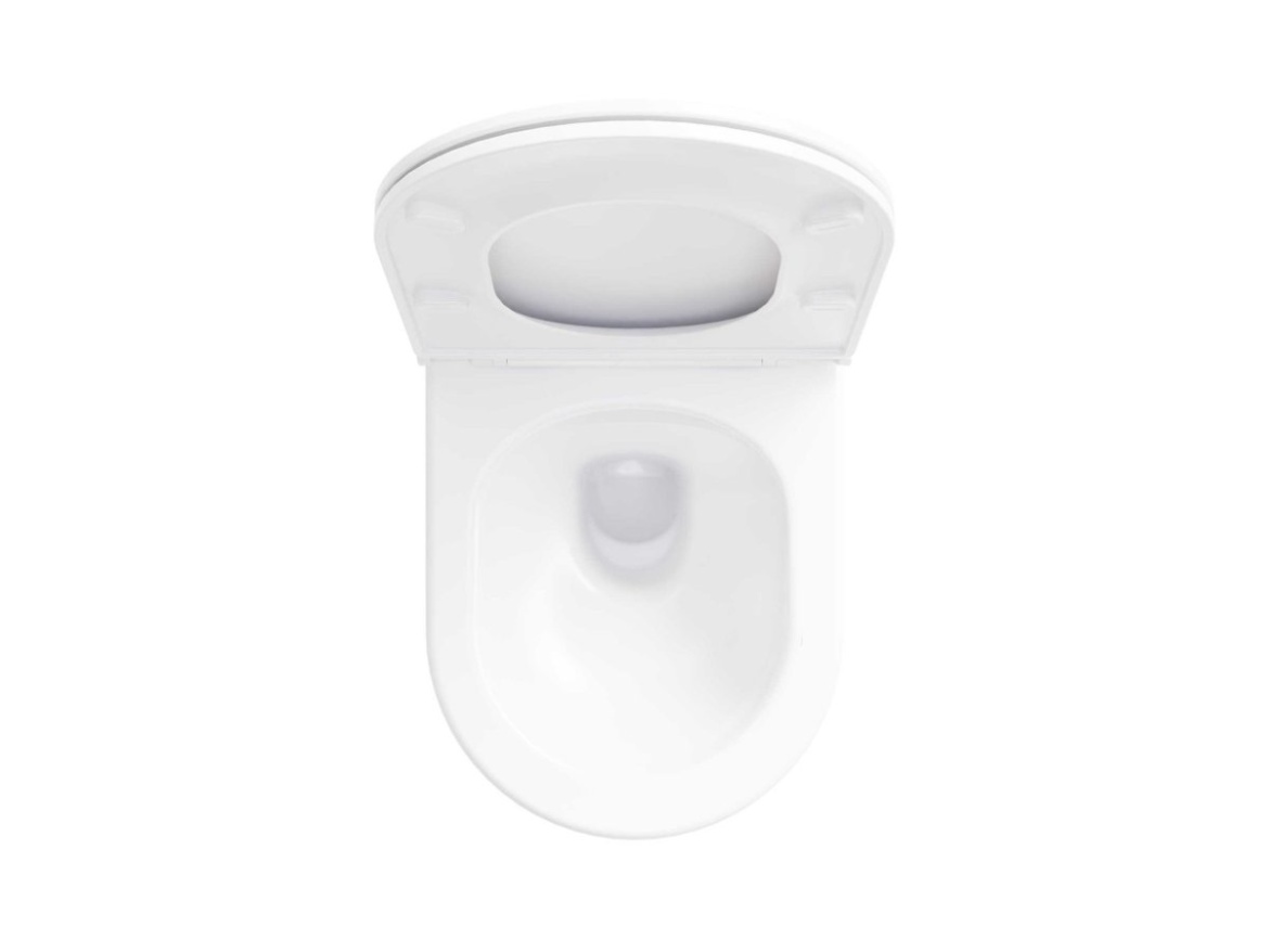 Ravak WC Flow RimOff set, závesné, biela