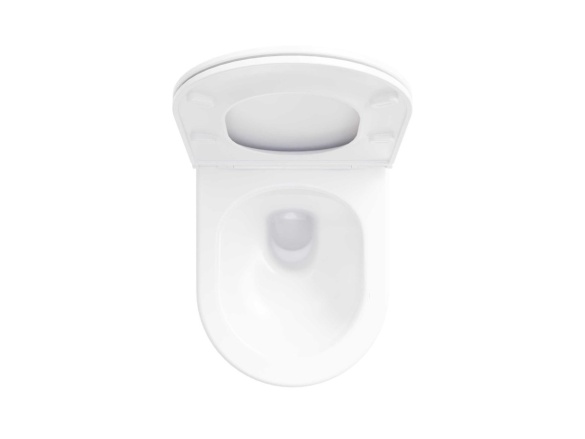 Ravak WC Flow RimOff set, závesné, biela