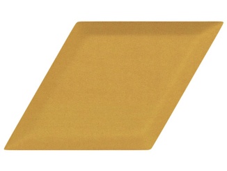 Čalouněné panely –  Riwiera Parallel 30x30 cm tmavě žlutá