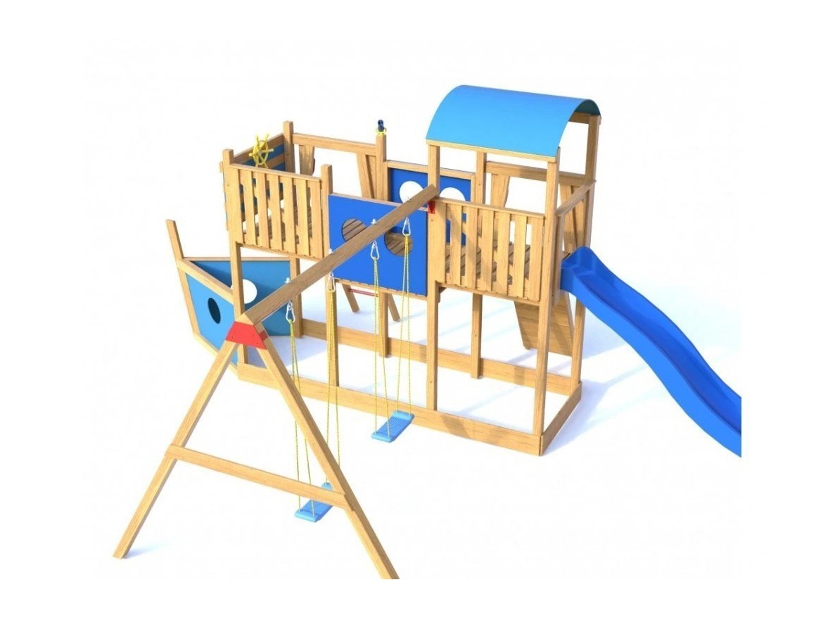 Gyermekeknek játszótér a kertben Česká Manufaktura Captain